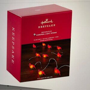 Hallmark Keepsake Decorative Cadinal Light String